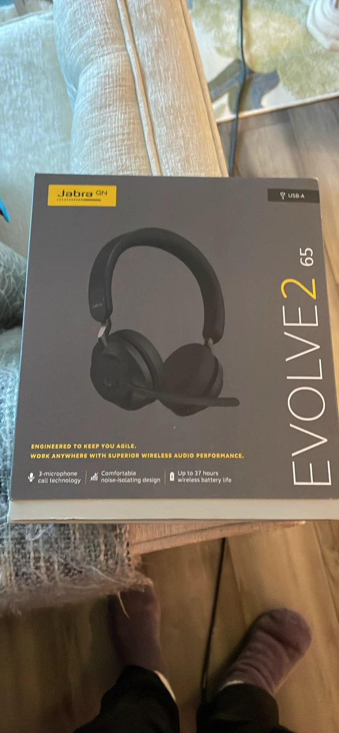 Jabra Evolve2 65 Wireless Headset - New in Box!