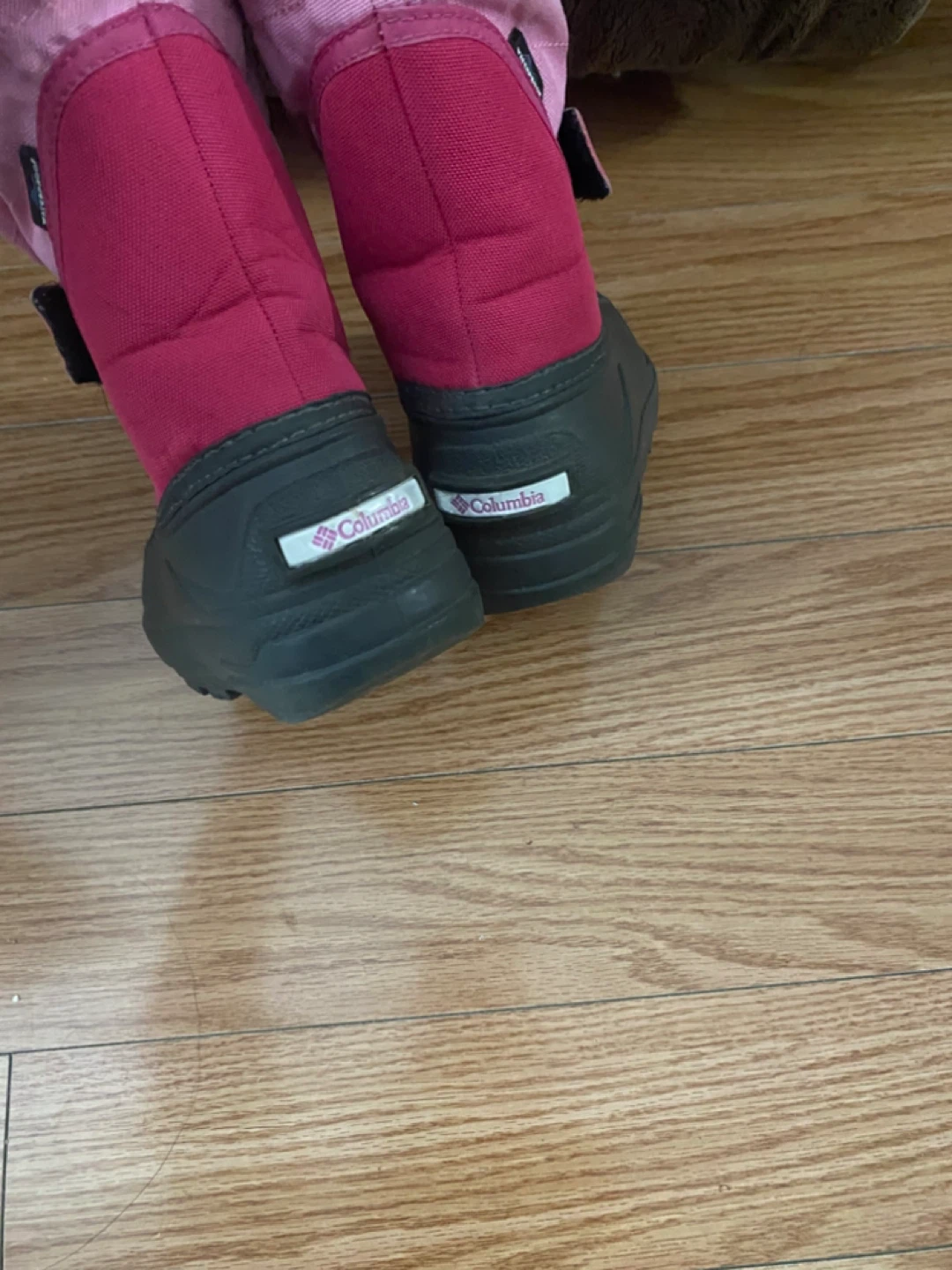 Columbia Pink Girls Kids Winter Boots Size 12 - photo 5