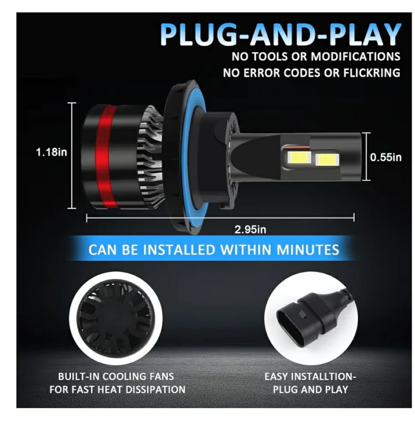 Dix-Customs LED Headlight Bulbs - photo 4