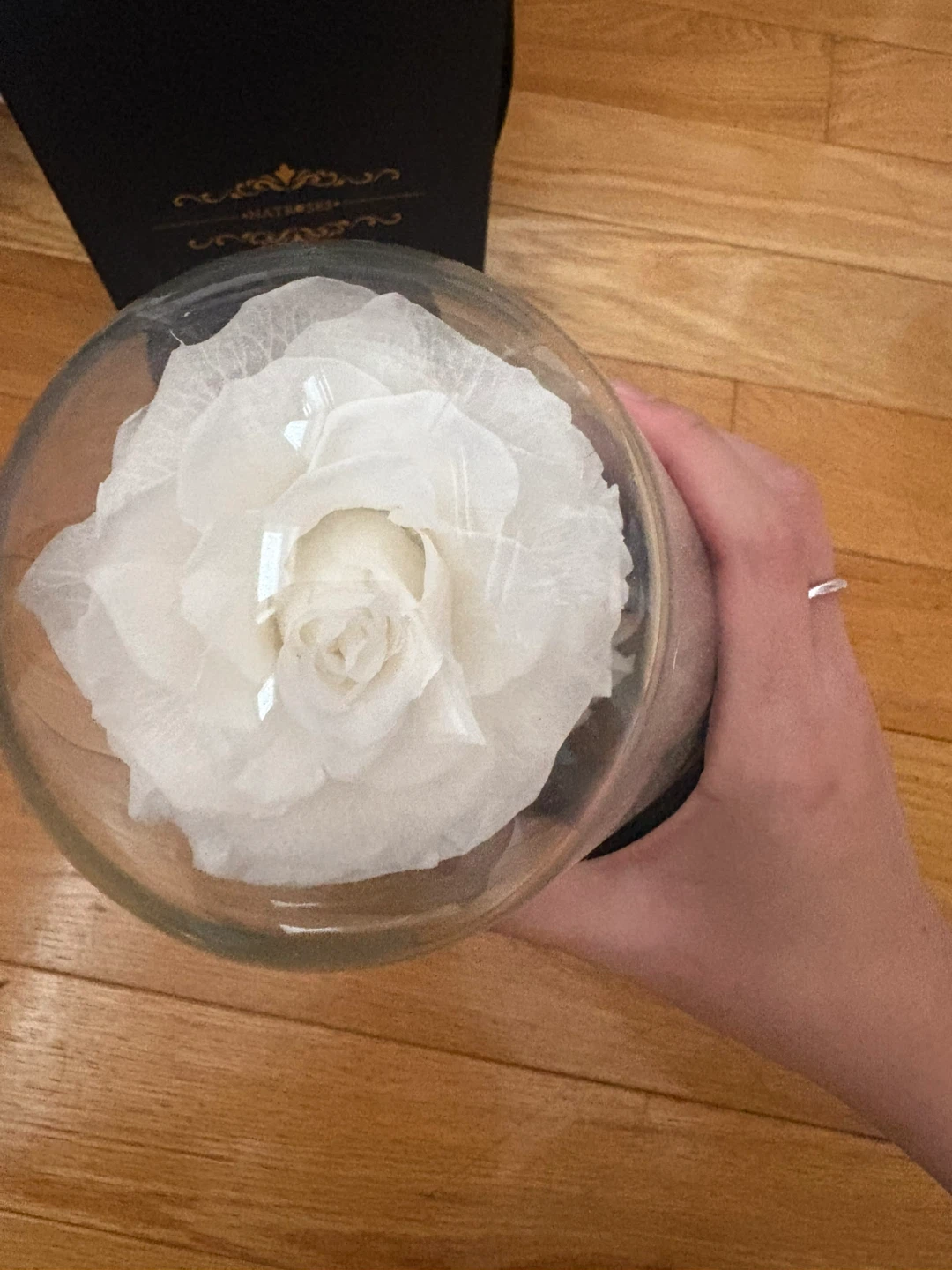Natroses Preserved White Rose - photo 2