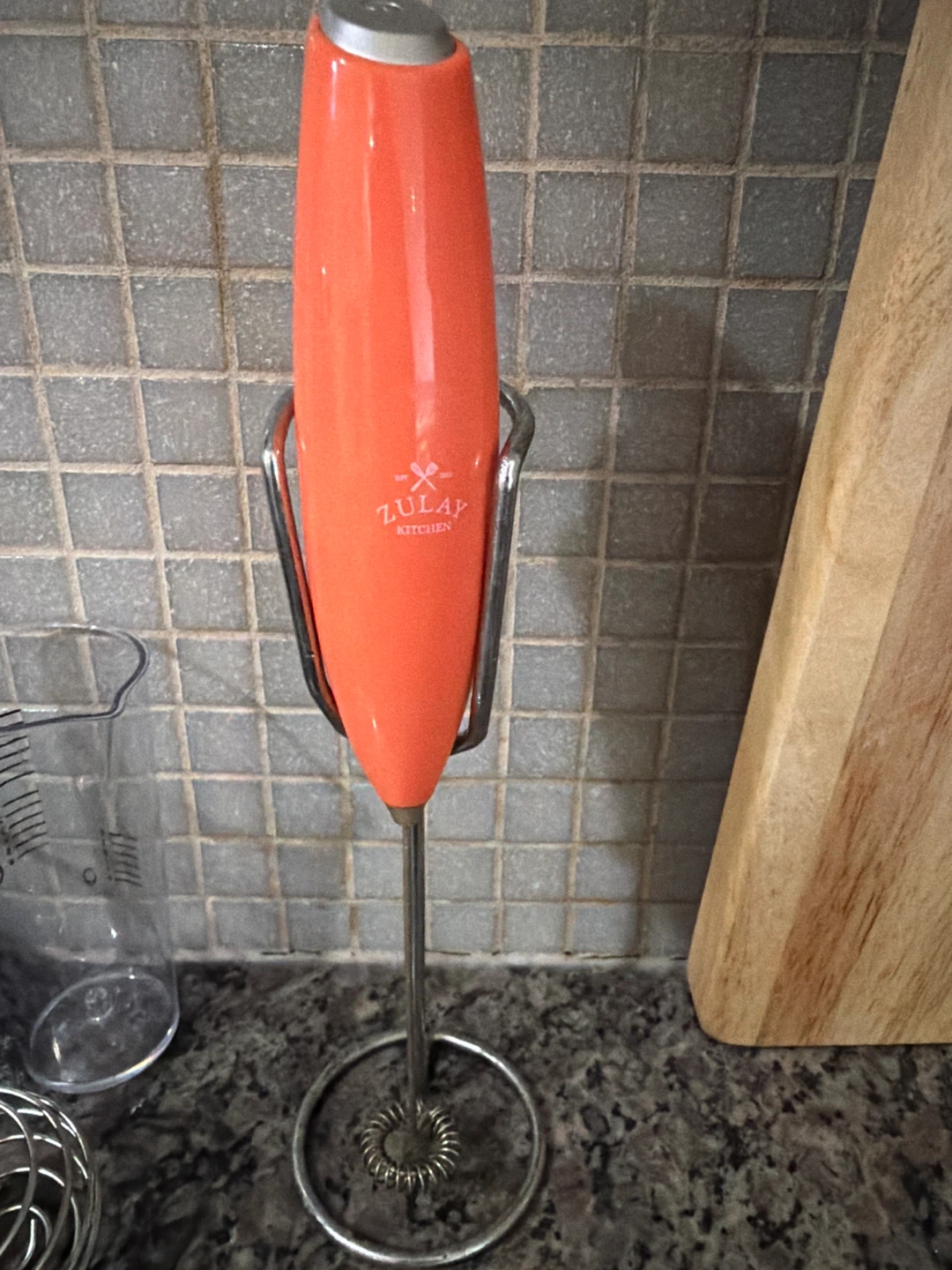 Zulay Kitchen Milk Frother - Orange