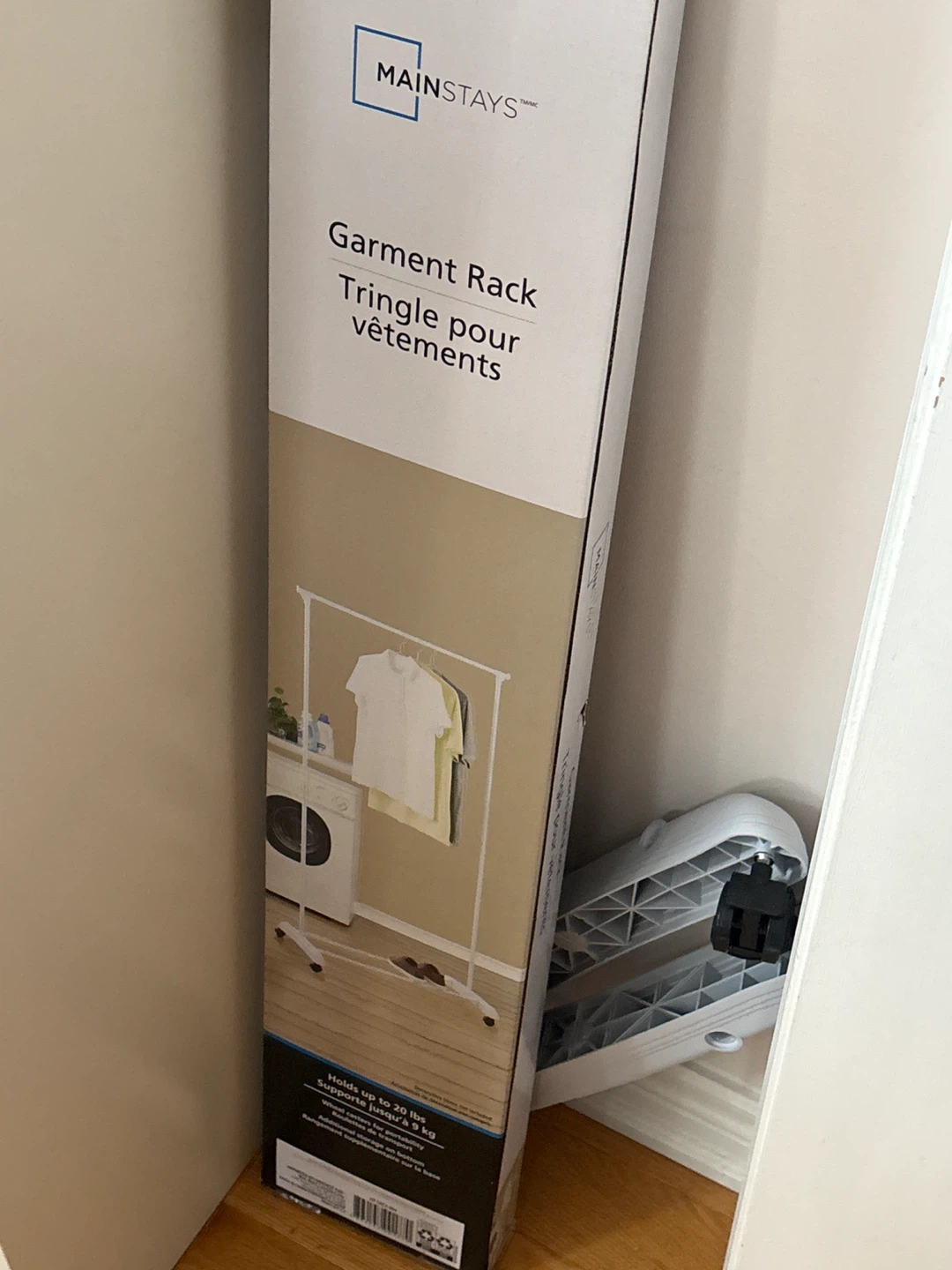 Mainstays Garment Rack - White