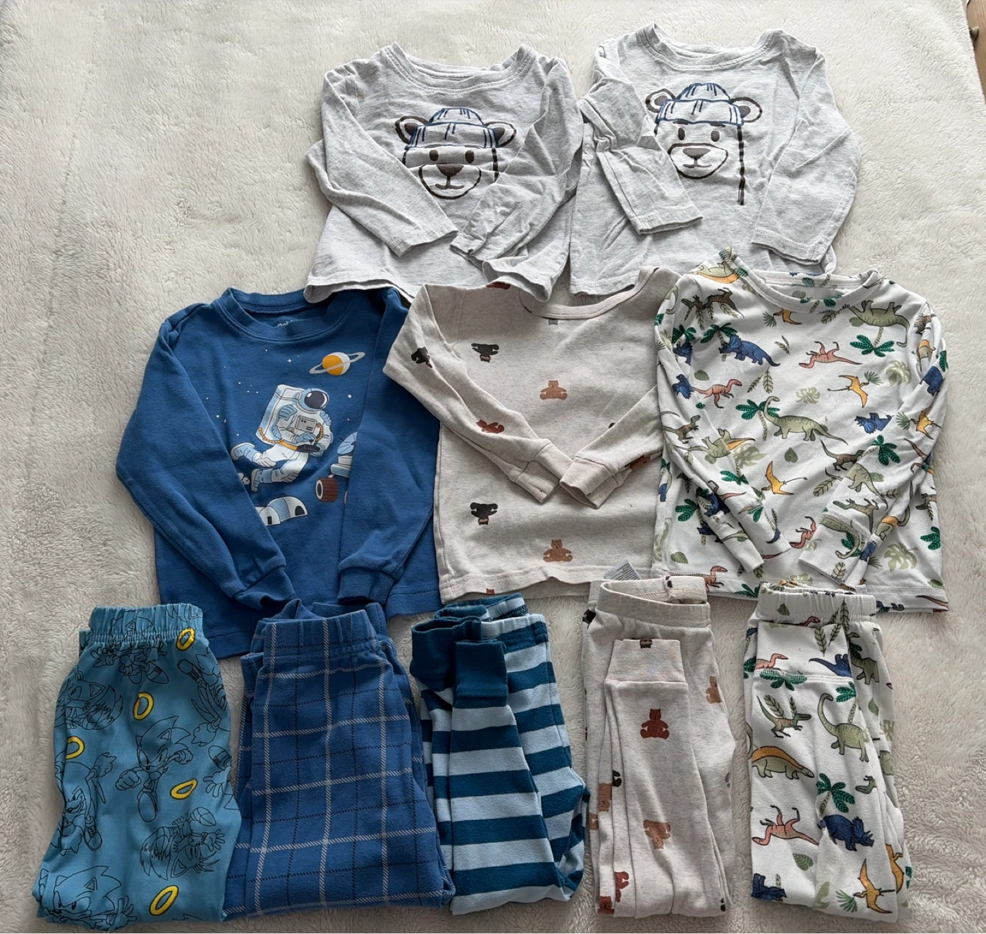 Mixed Kids Pajamas & Shirts