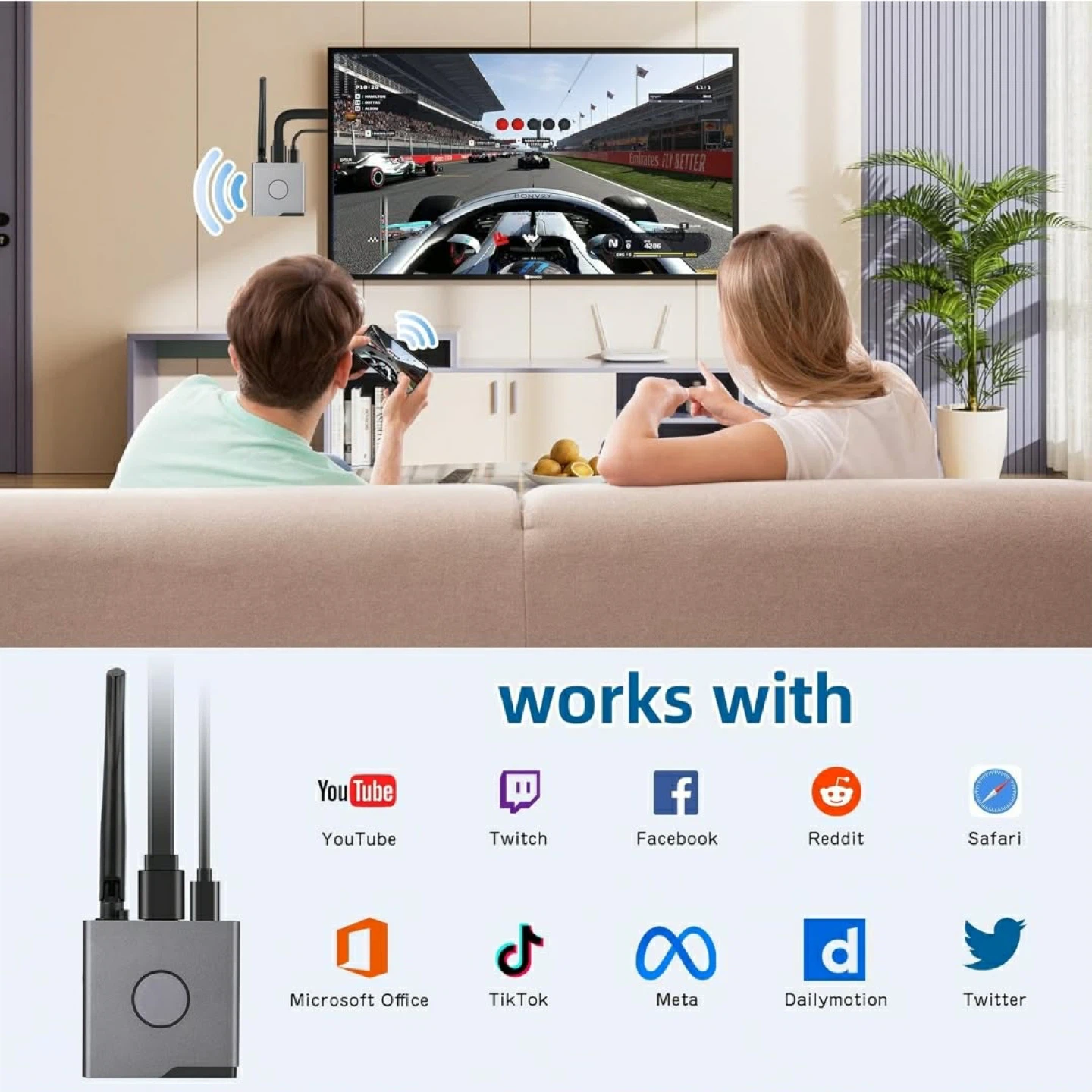 Wireless Display Adapter 5G Dual Band - photo 4