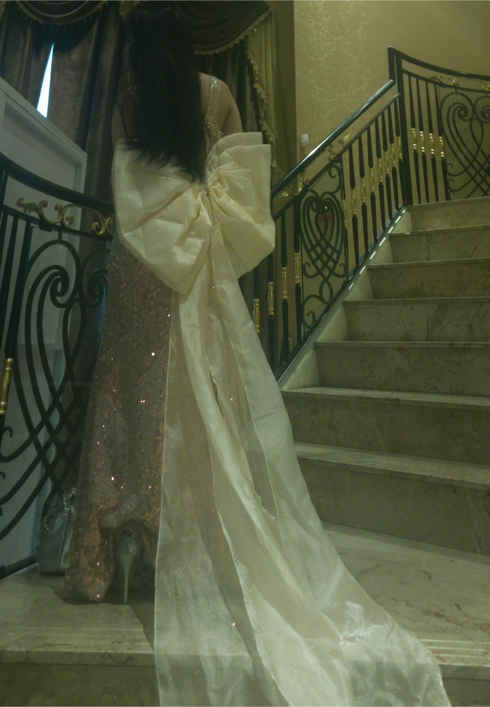 Pink Mermaid Prom Dress - photo 5