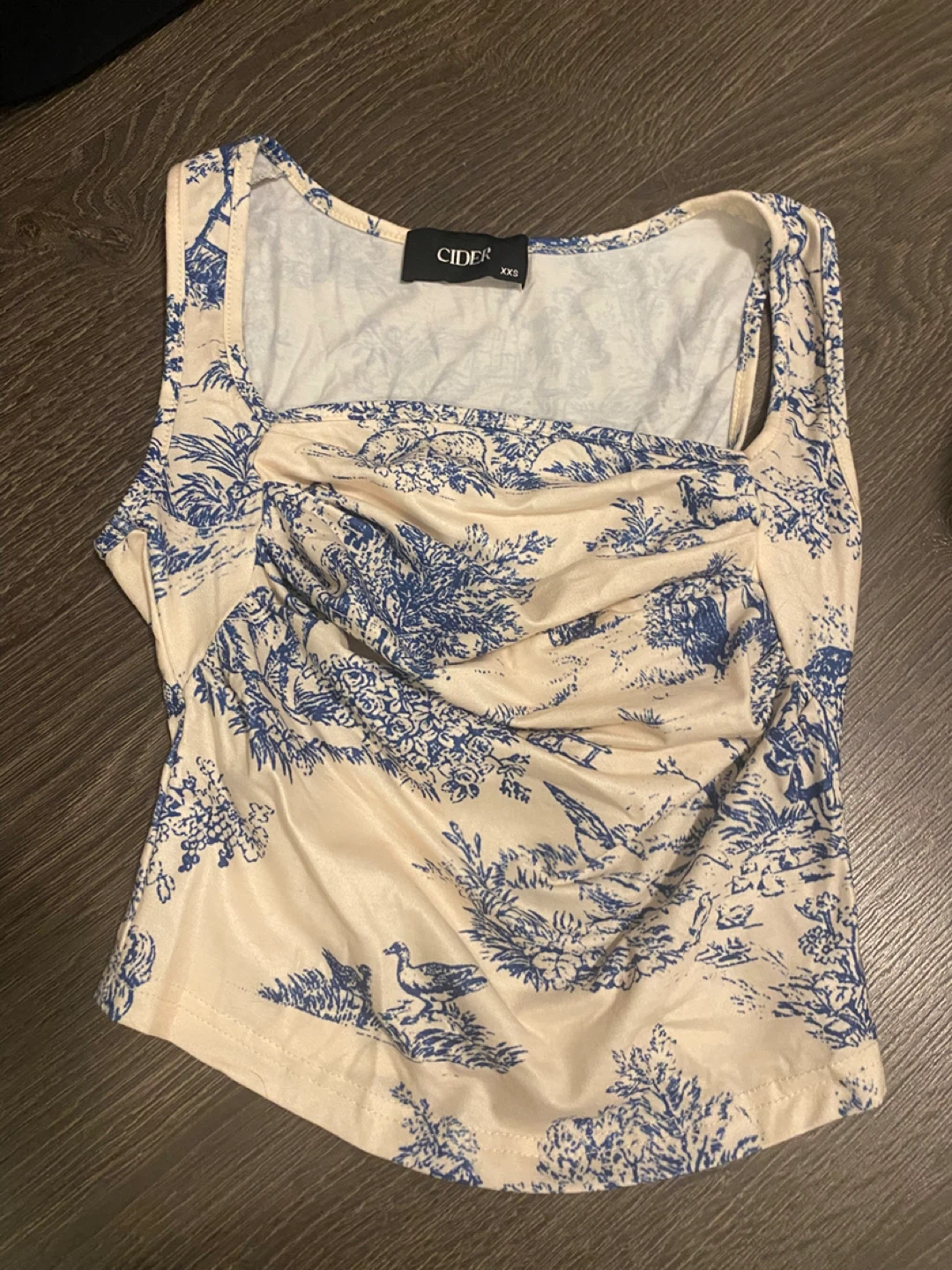 Cider XXS Tank Top with Ruched Detailing - photo 4