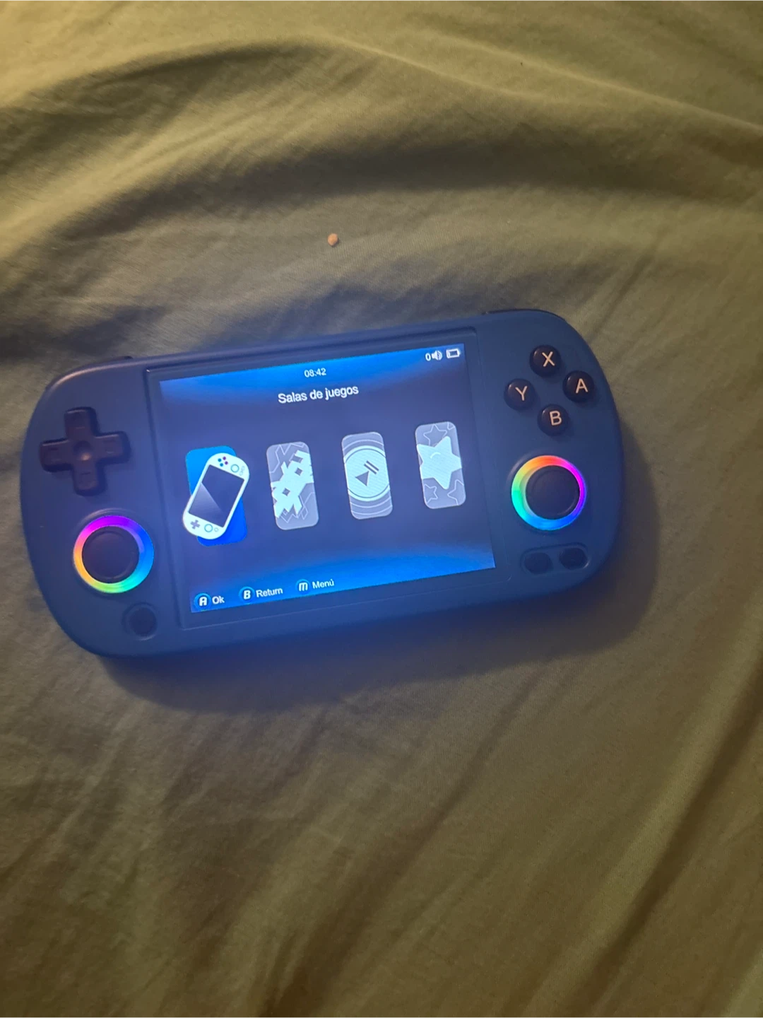 Powkiddy RGB20S Blue Handheld Console - photo 2