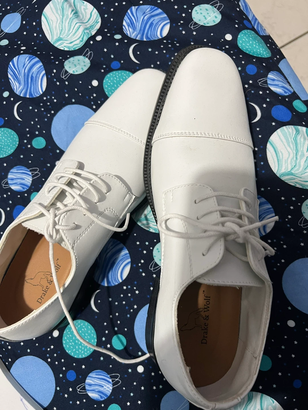 Drake & Wolf White Dress Shoes - Size 8