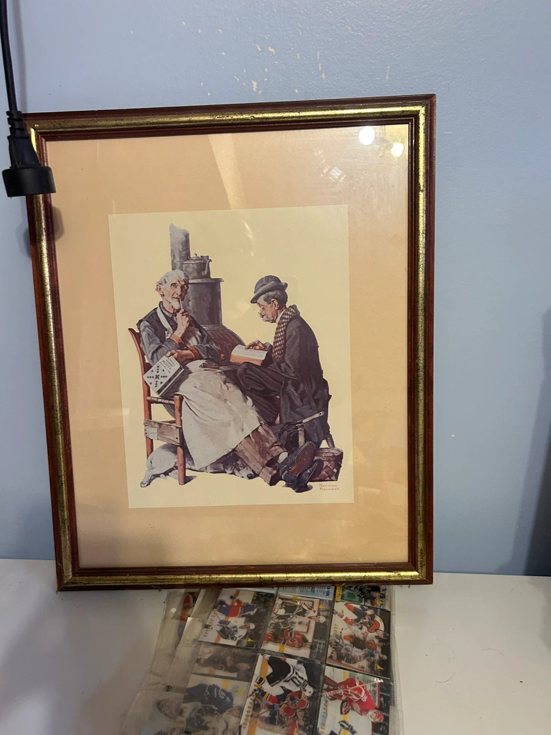 Norman Rockwell Framed Print
