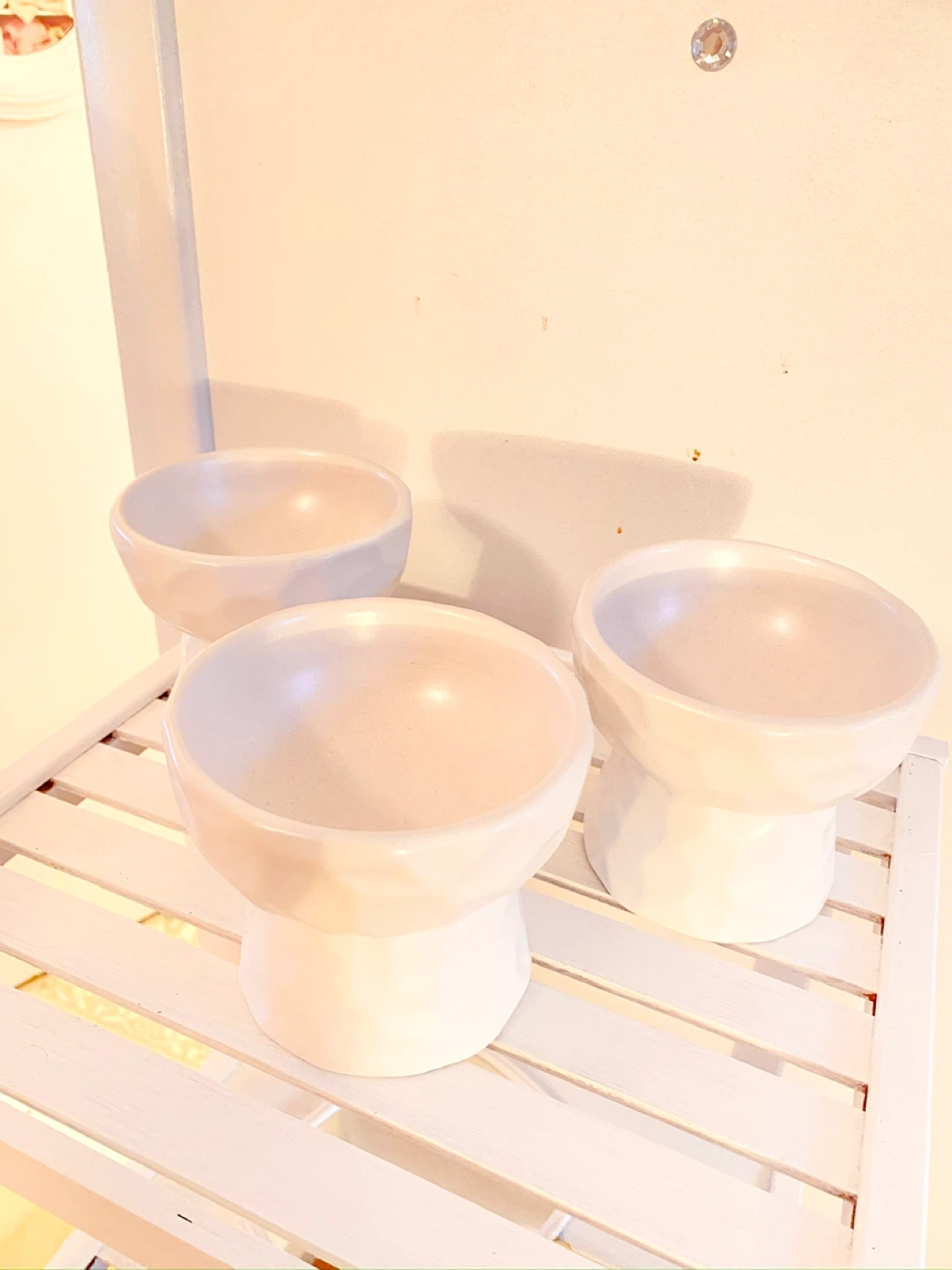 Ceramic Pet Bowls - Set of 3 - photo 2