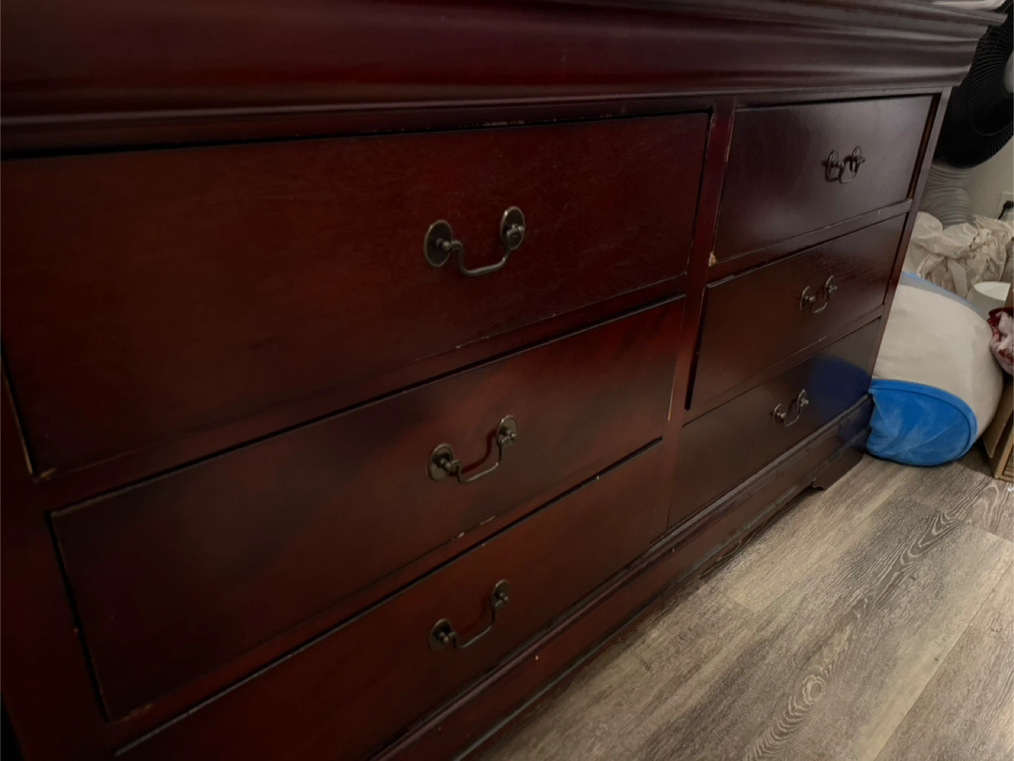 Wood Dresser with Mirror - photo 2
