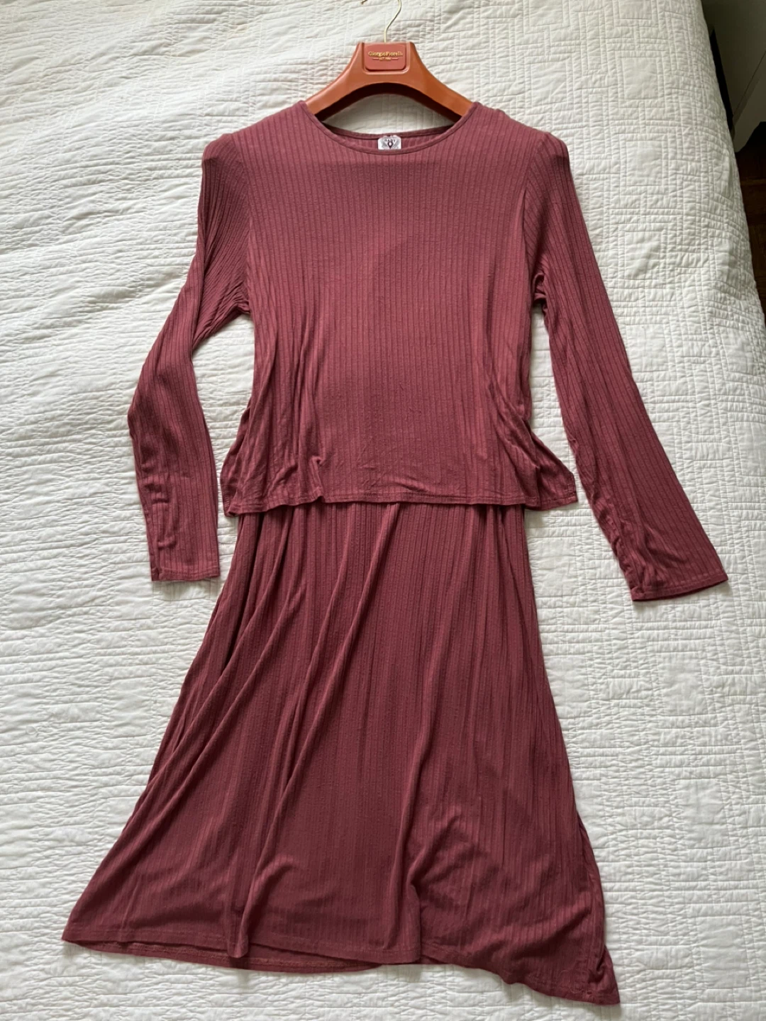 Ribbed Dress - Size Large