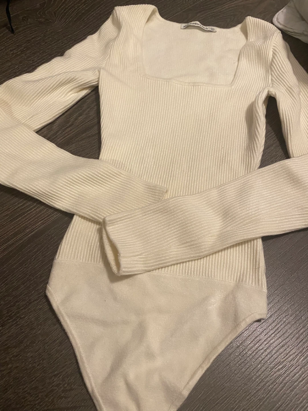 Abercrombie & Fitch XXS Cream Bodysuit - photo 3