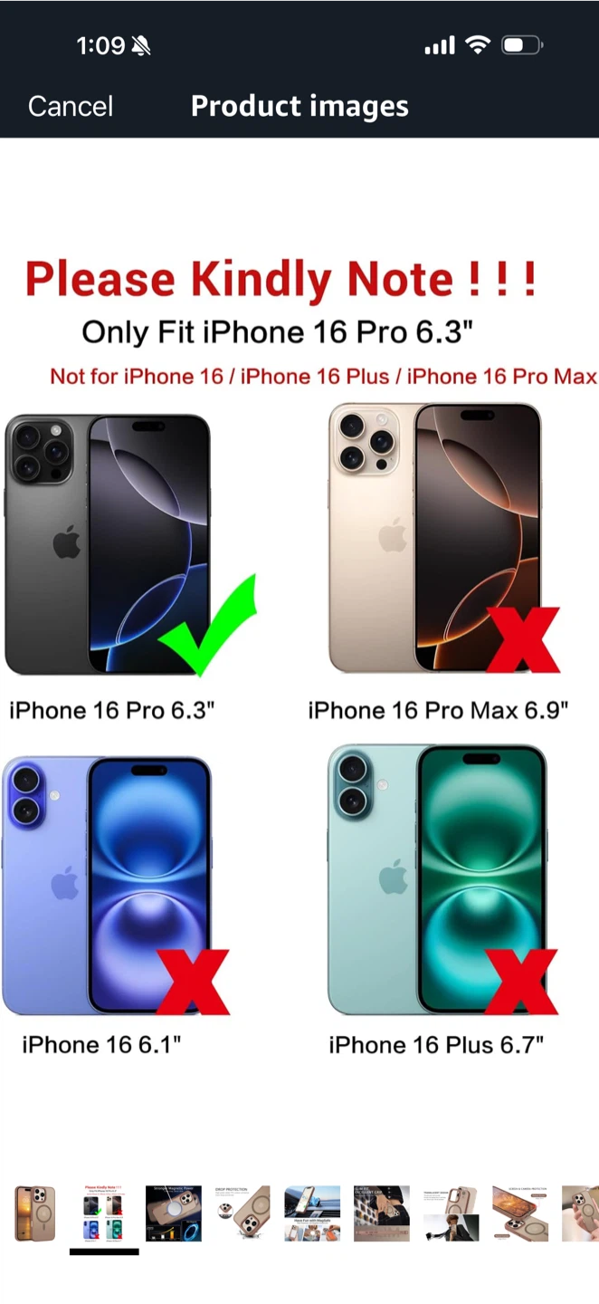 iPhone 16 Pro 6.3" Phone Case - New! - photo 3