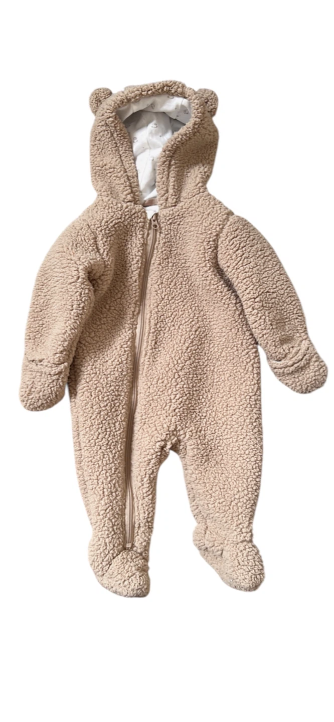 Fuzzy Bear Onesie