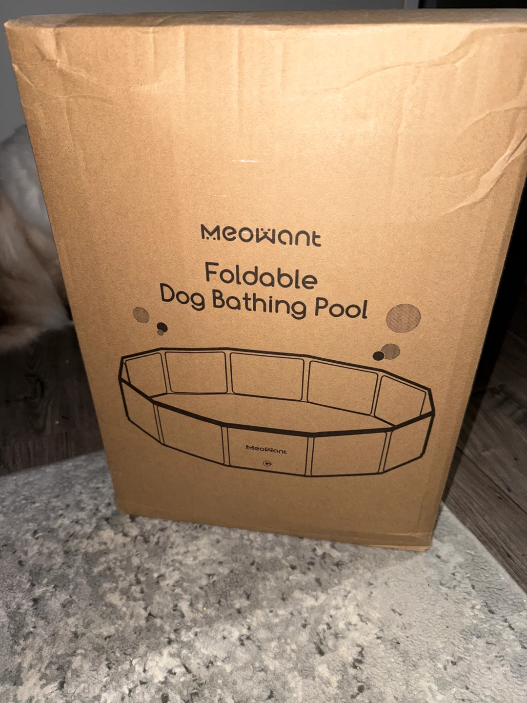 Meowant Foldable Dog Bathing Pool, XL