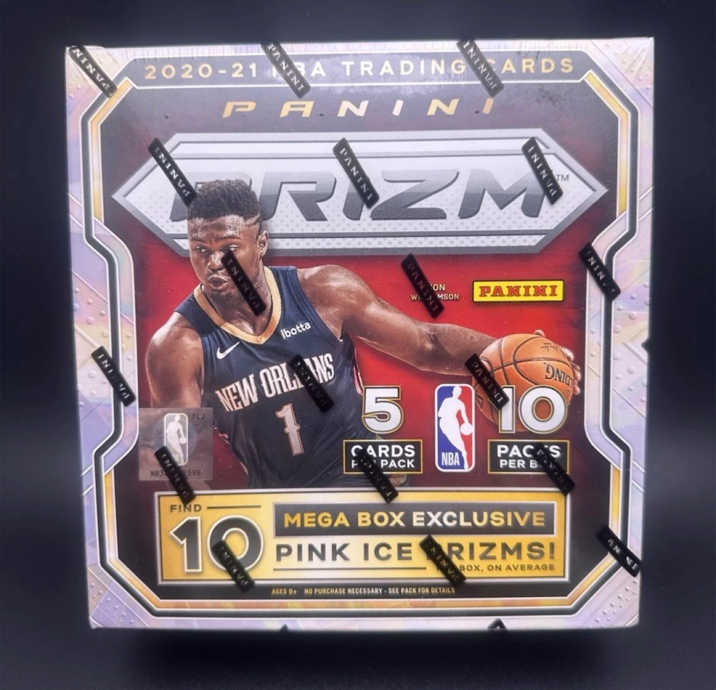 2020-21 Panini Prizm Basketball Pink Ice Mega 10 Packs Sealed