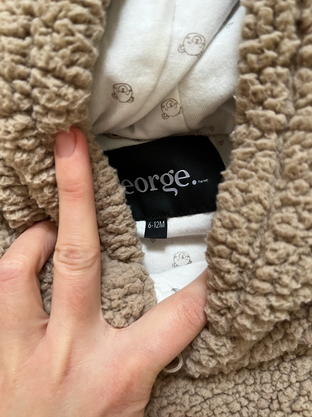 Fuzzy Bear Onesie - photo 2