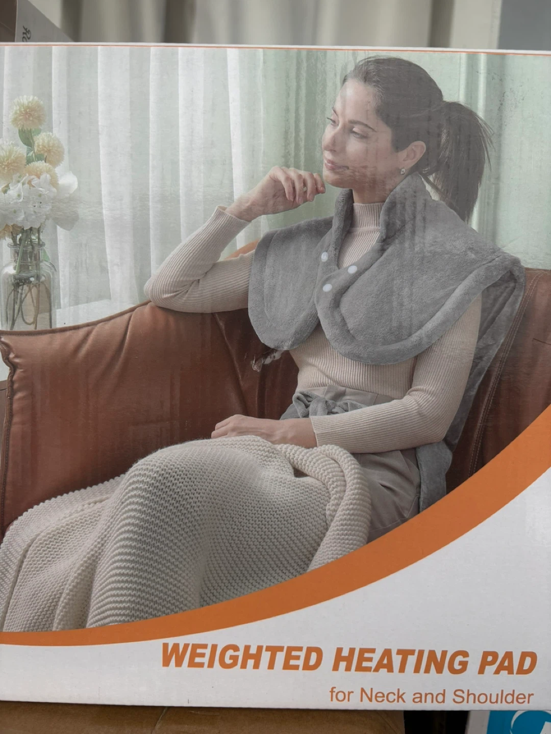 Weighted Heating Pad for Neck & Shoulder