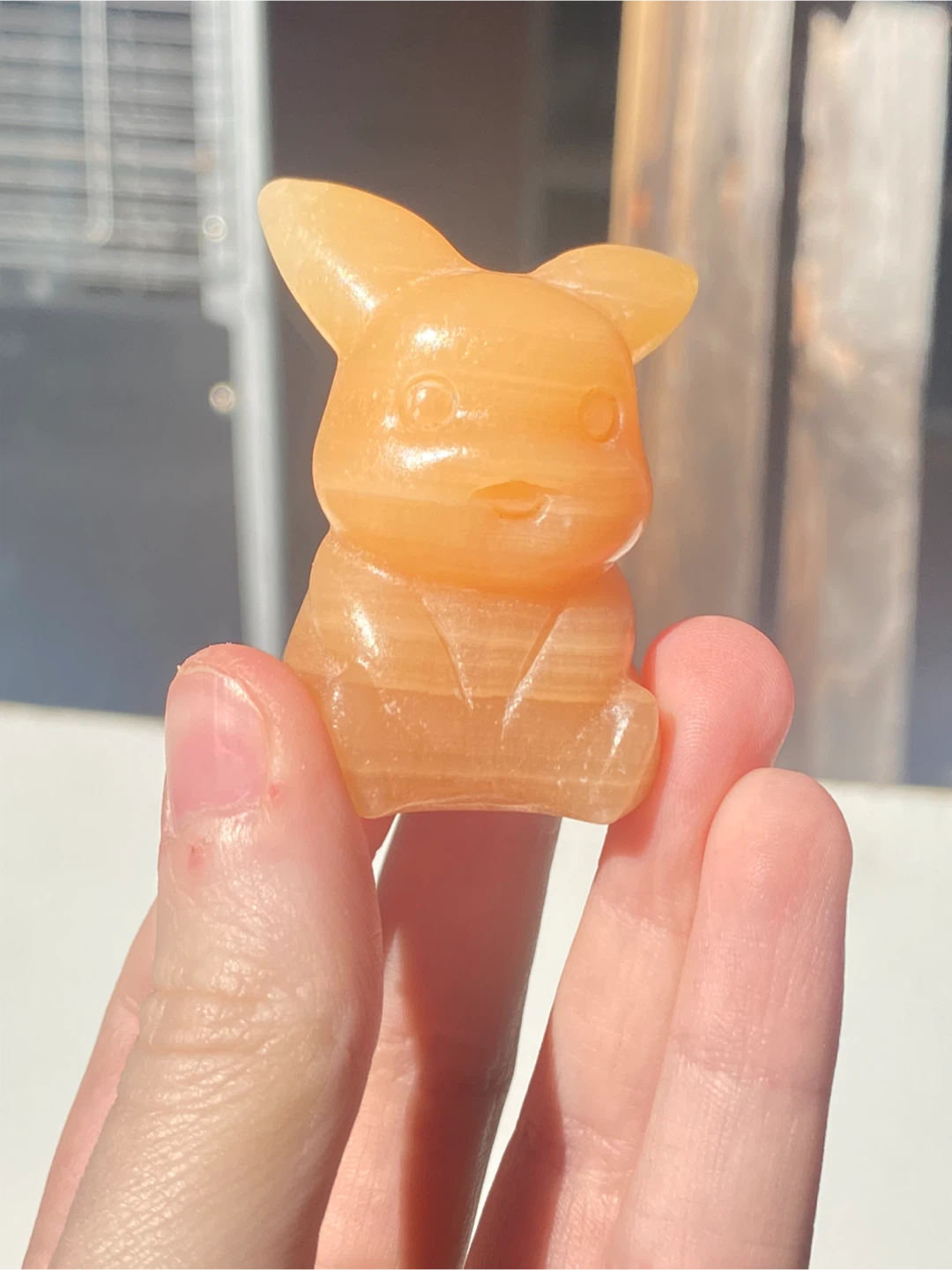 Crystal Calcite Pikachu