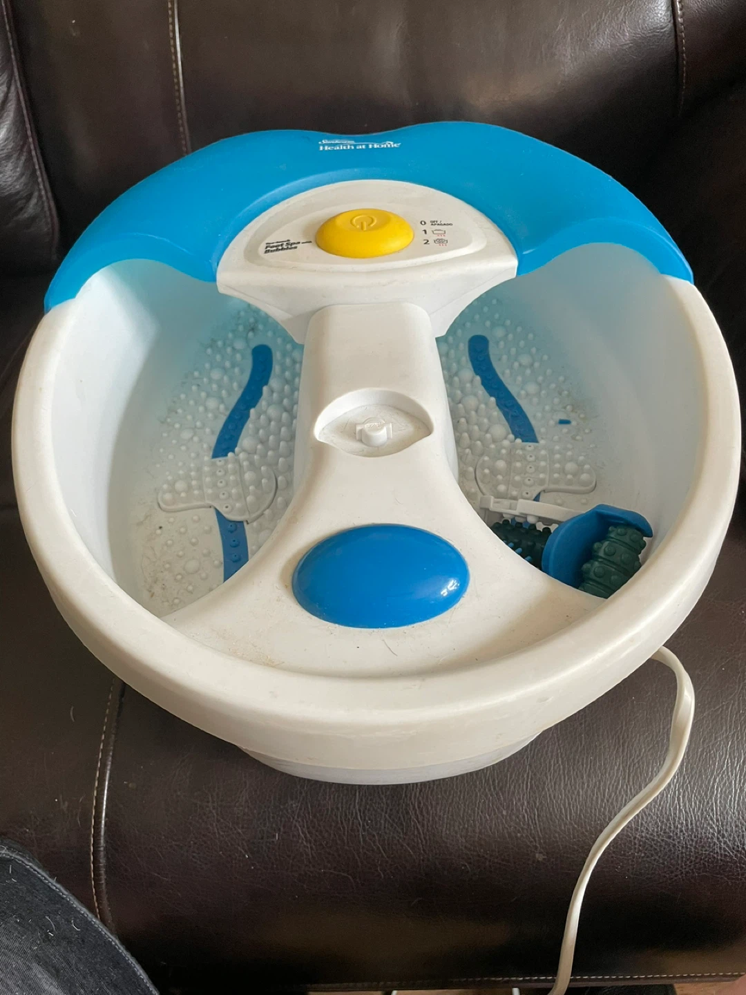 Sunbeam Health at Home Foot Spa with Bubbles