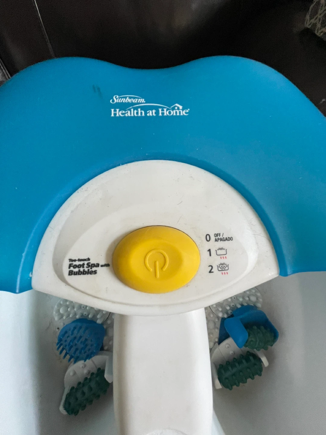 Sunbeam Health at Home Foot Spa with Bubbles - photo 2