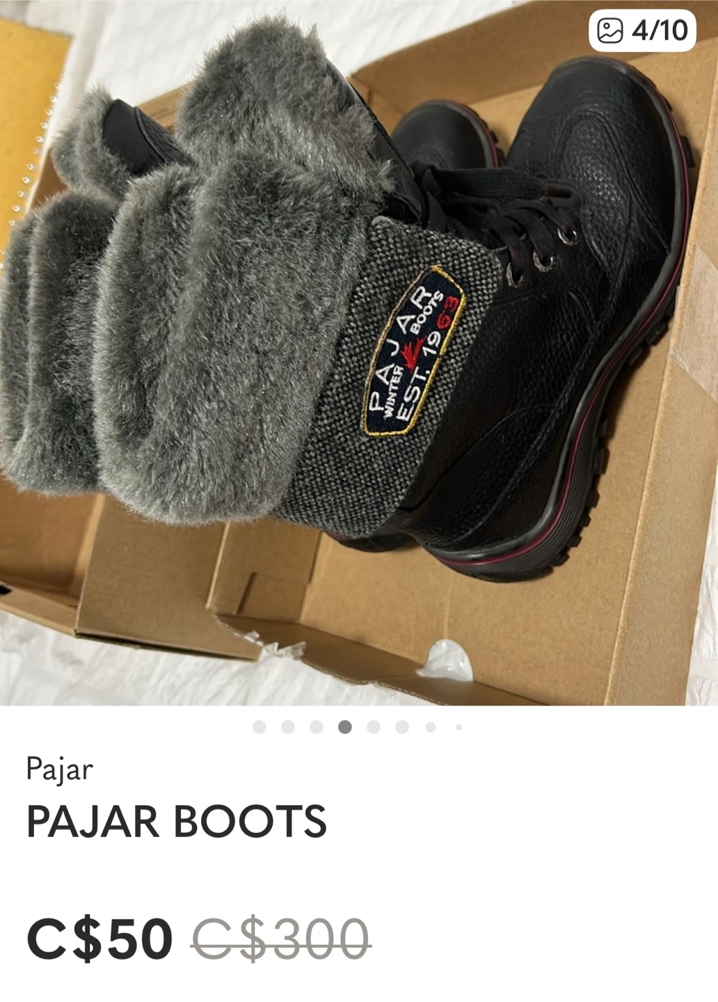Pajar Winter Boots - Size 5.5 - photo 2