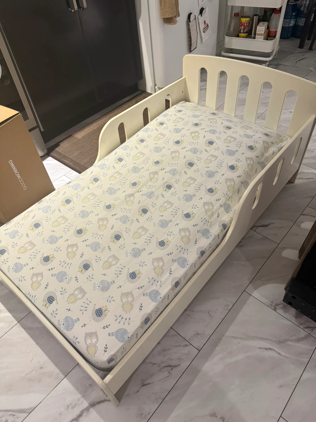 Toddler Bed with Mattress