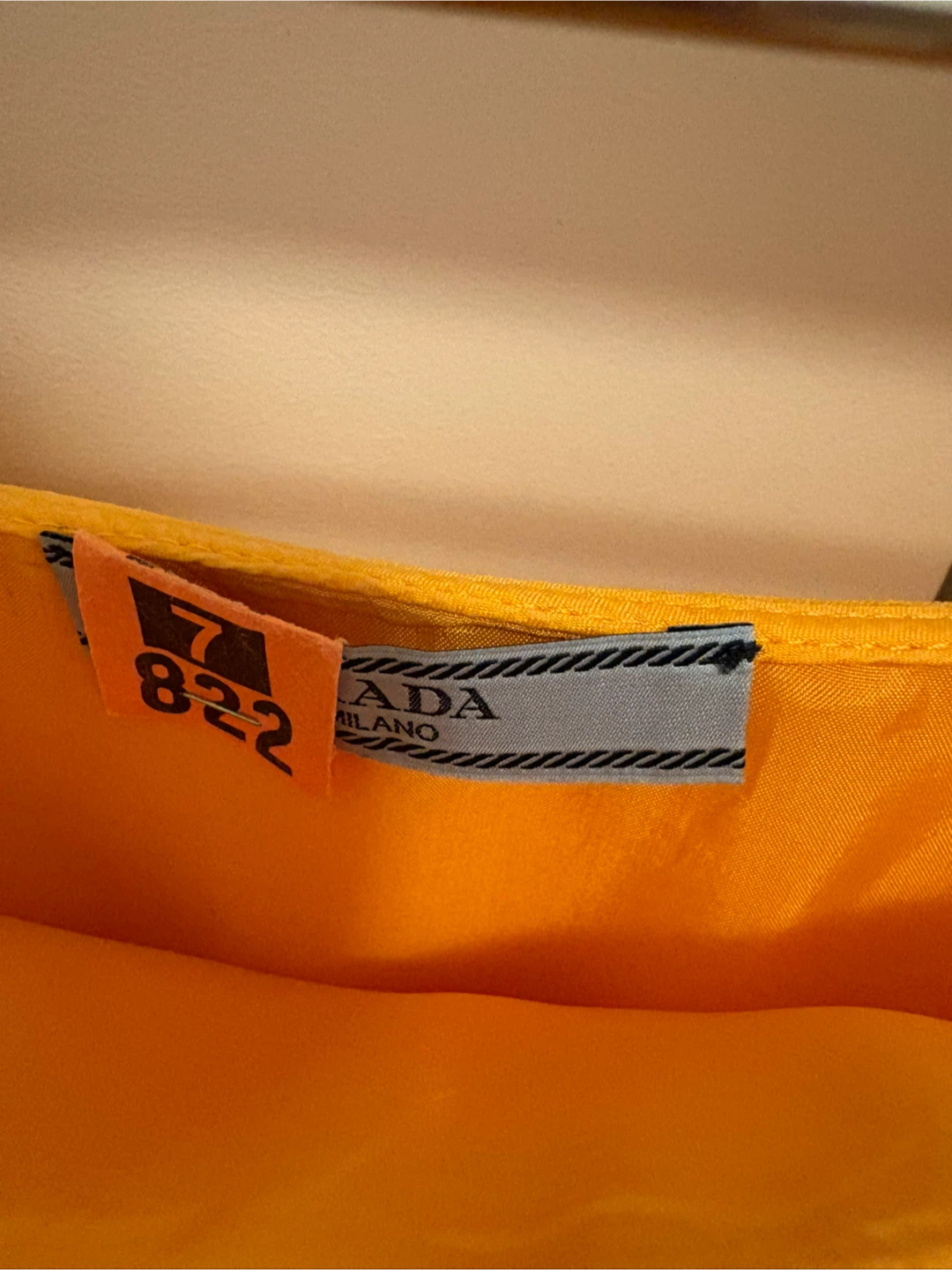 Authentic Prada Yellow Skirt - Size 42 - photo 2