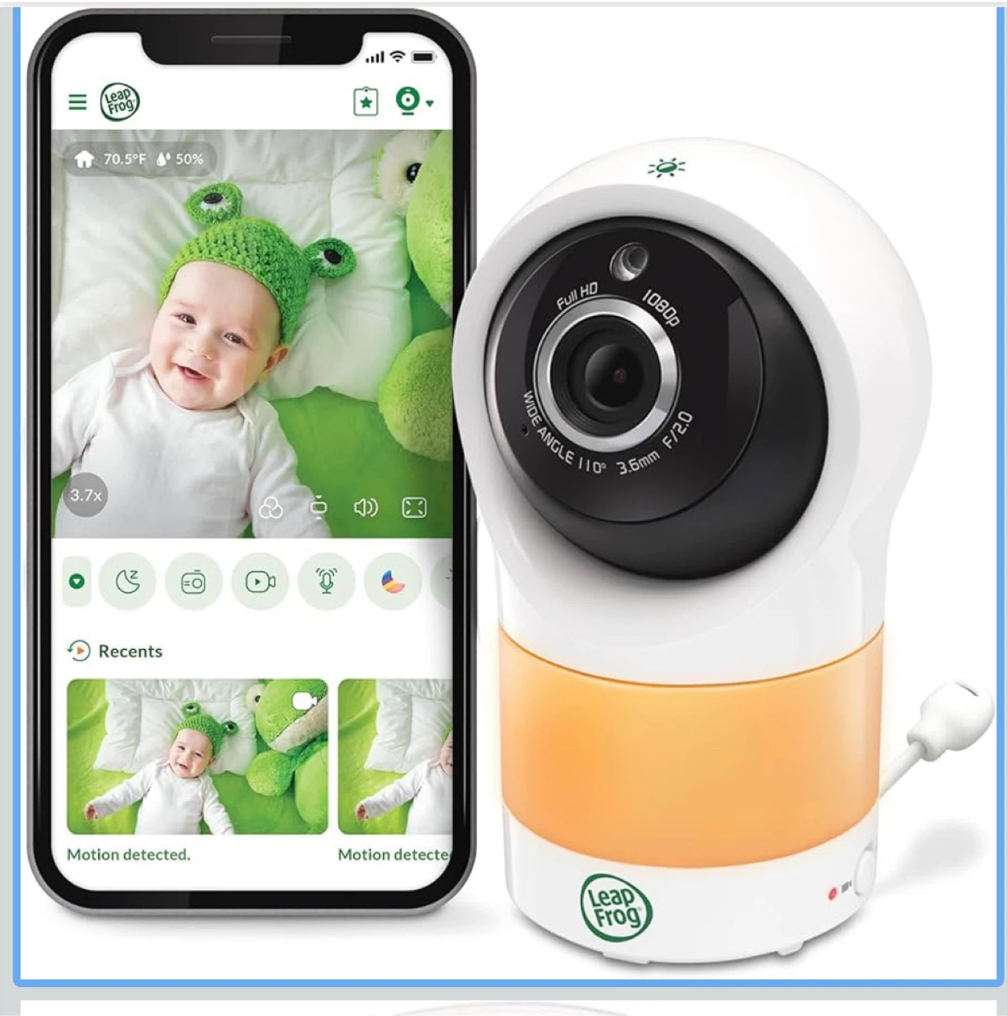 New sealed in box - LeapFrog WiFi 1080p Pan & Tilt Camera LF1911