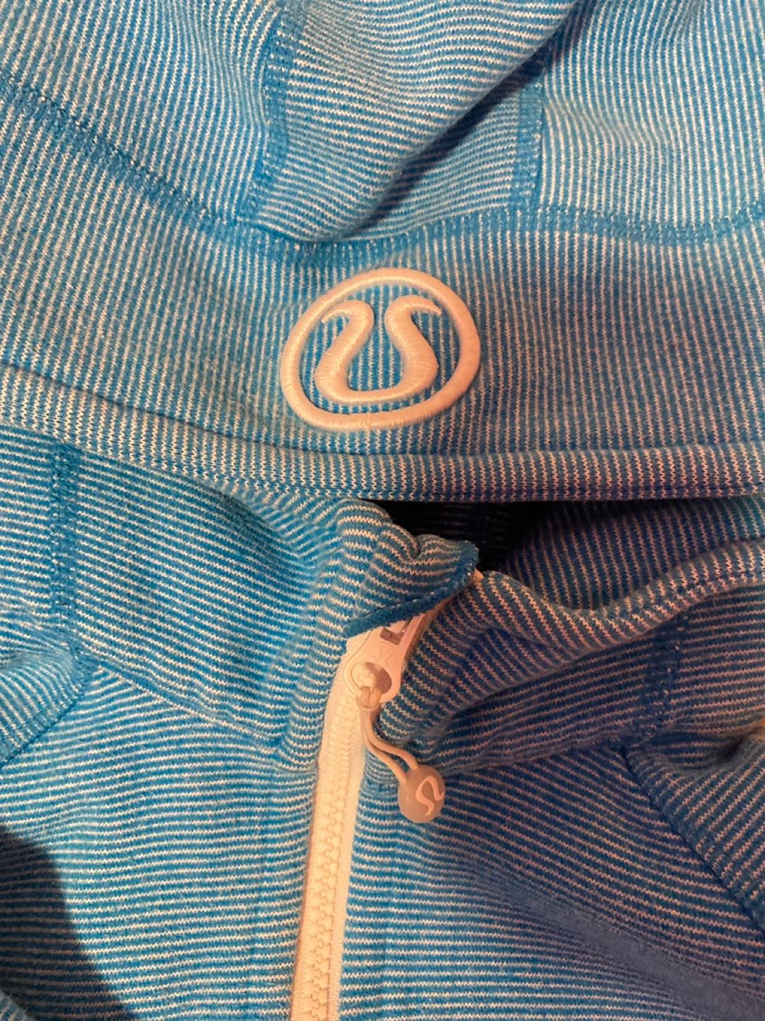 Vintage Lululemon Blue Scuba Hoodie - photo 2