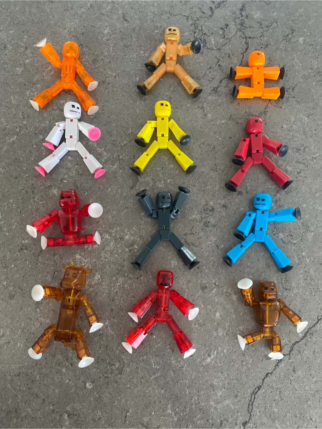 Lot of 12 Stikbots