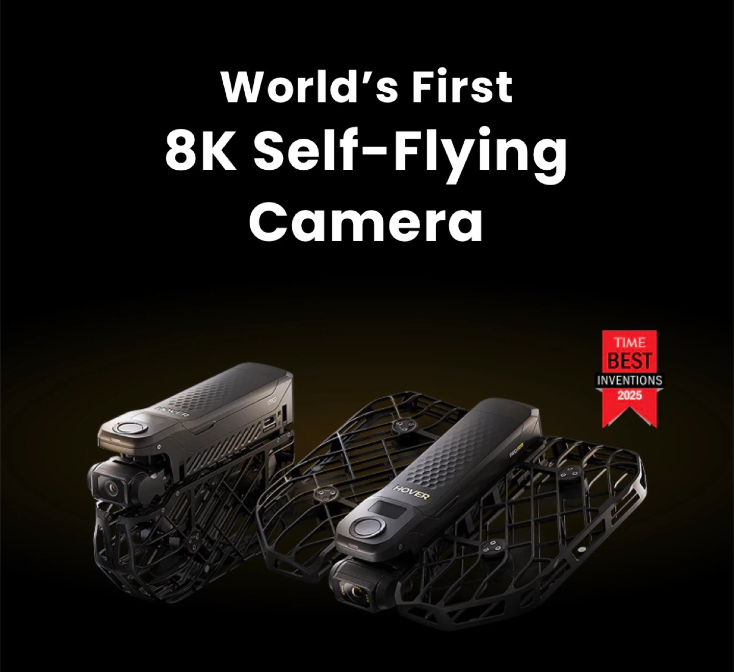 HoverAir X1 PROMAX Self-Flying Drone Power Bundle - New