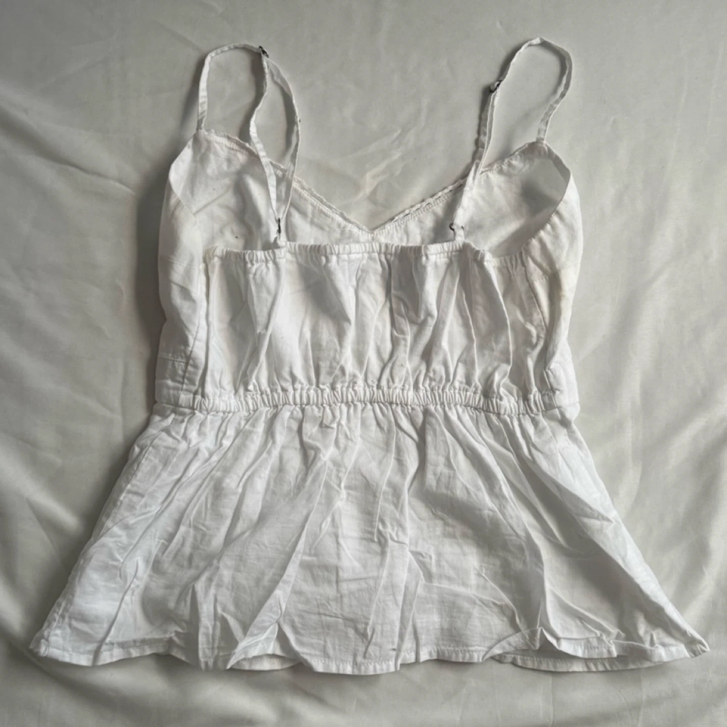 Hollister White Tank Top - Size XS - photo 4