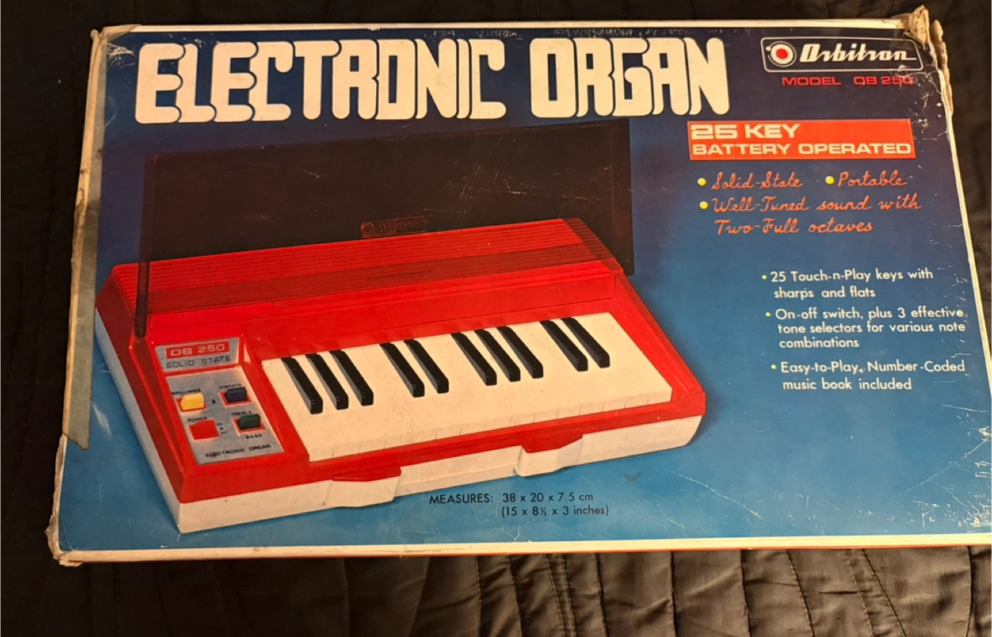 Orbitron QB 250 Electronic Organ - Vintage!