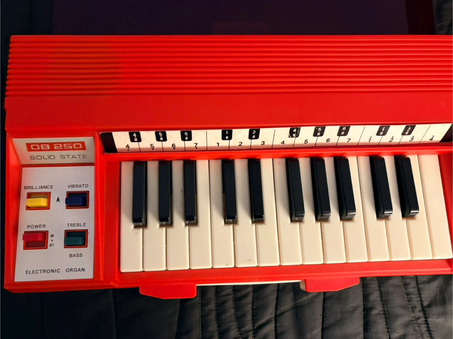 Orbitron QB 250 Electronic Organ - Vintage! - photo 4