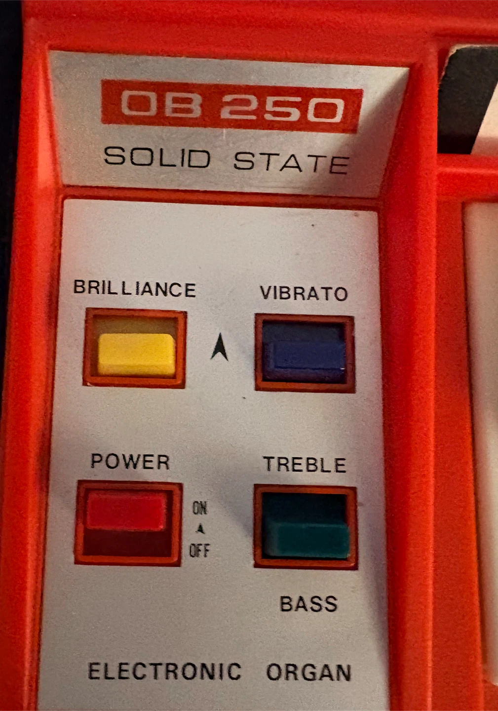 Orbitron QB 250 Electronic Organ - Vintage! - photo 5