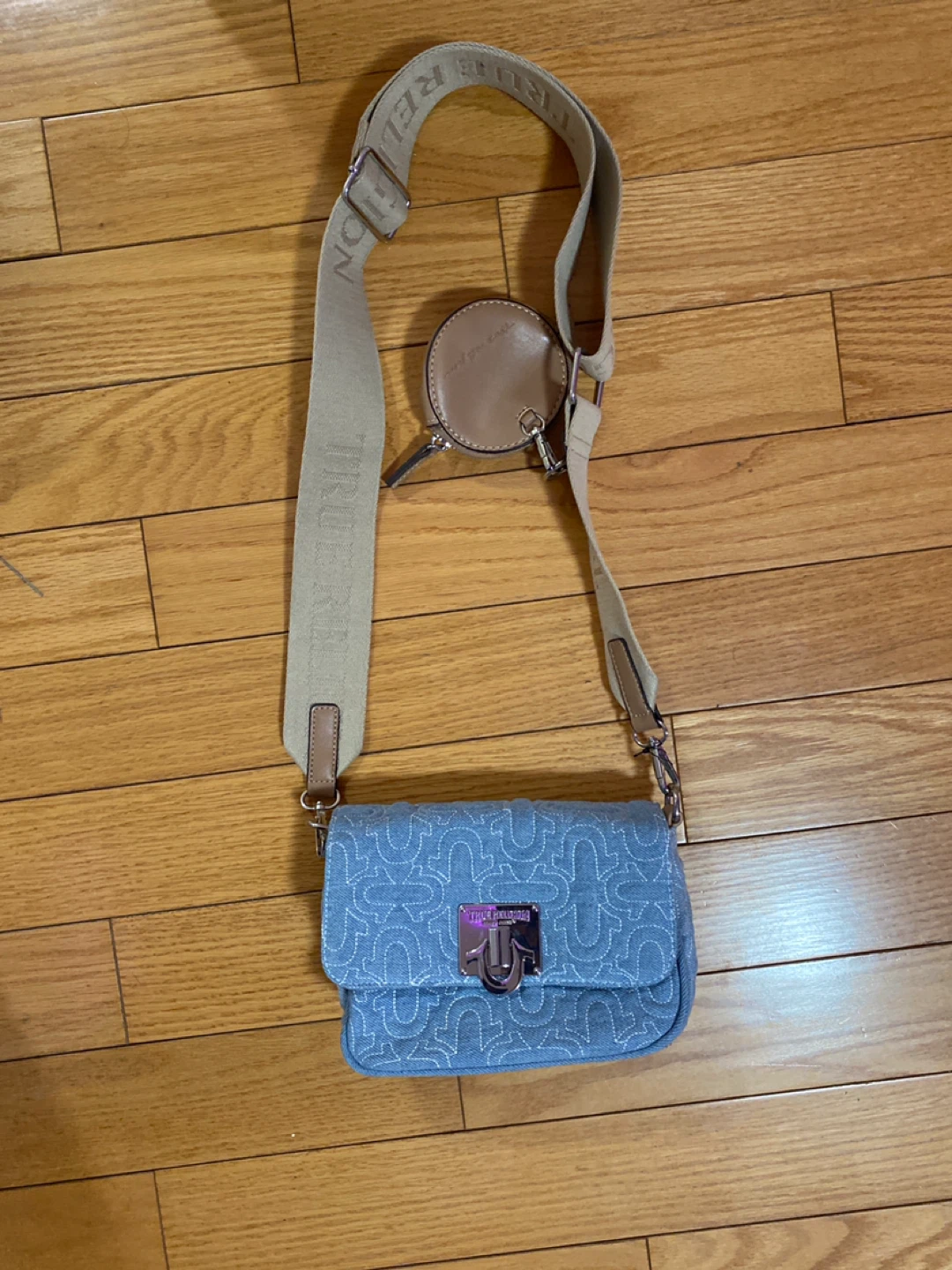 True Religion Denim Crossbody Bag