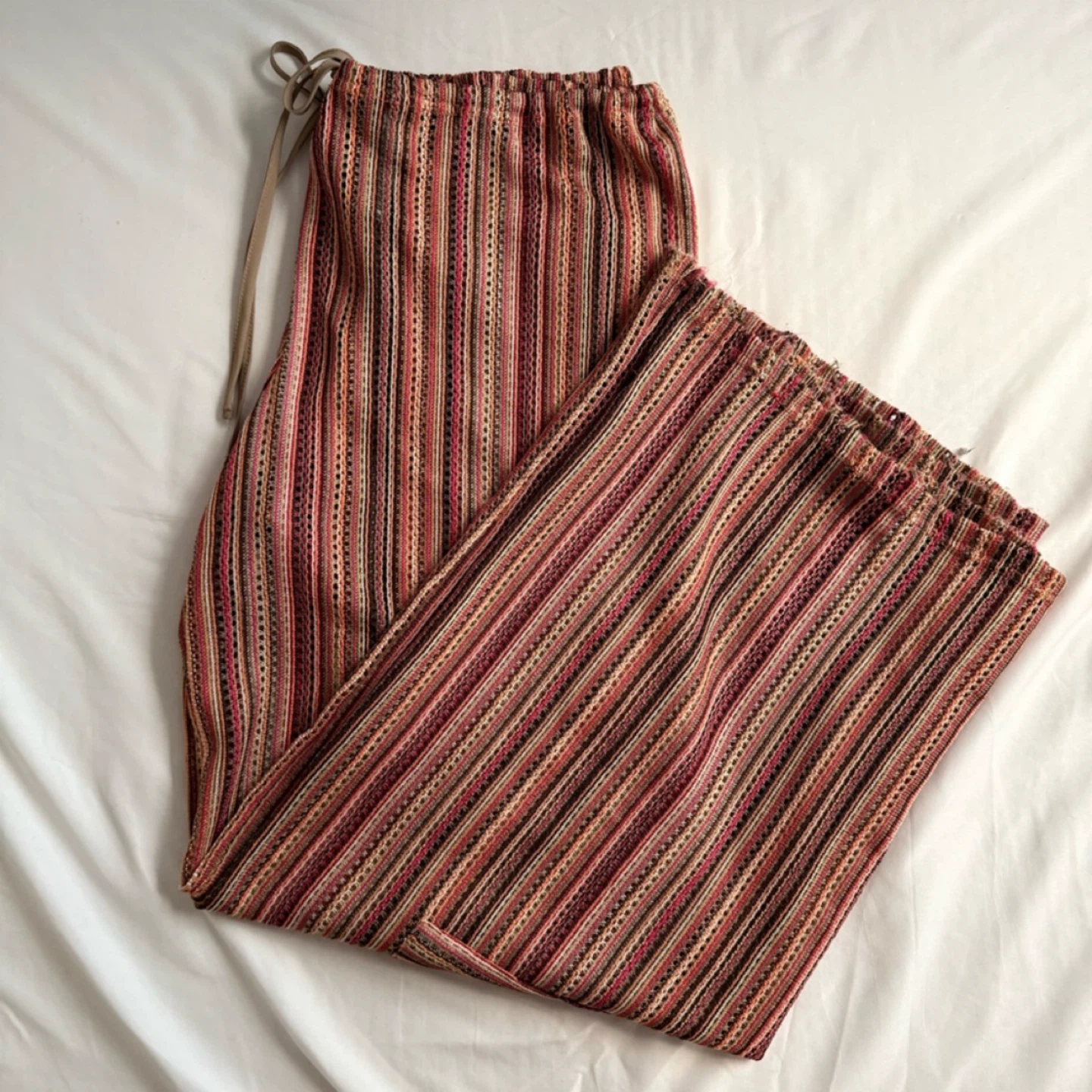 Striped Knit Pants - Size M - photo 2