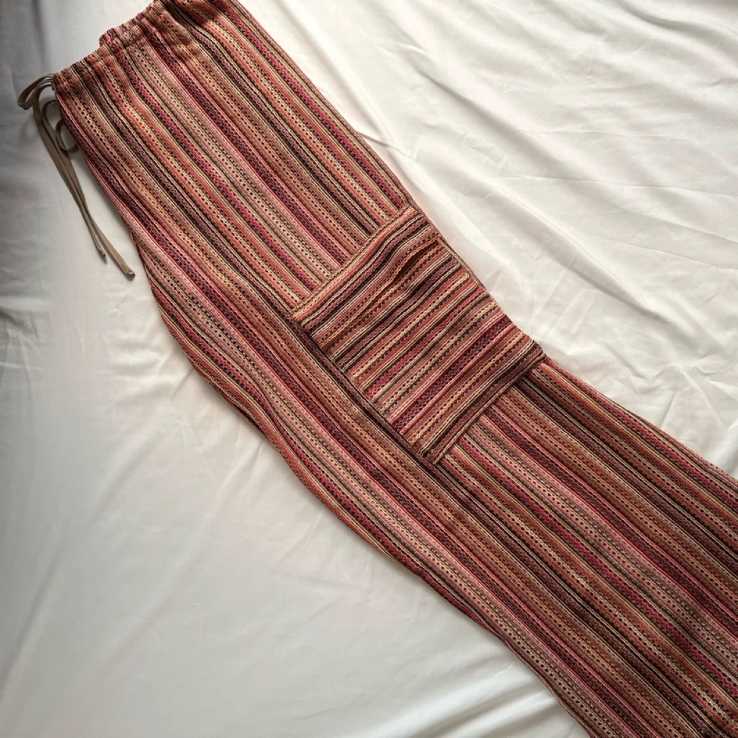 Striped Knit Pants - Size M - photo 3