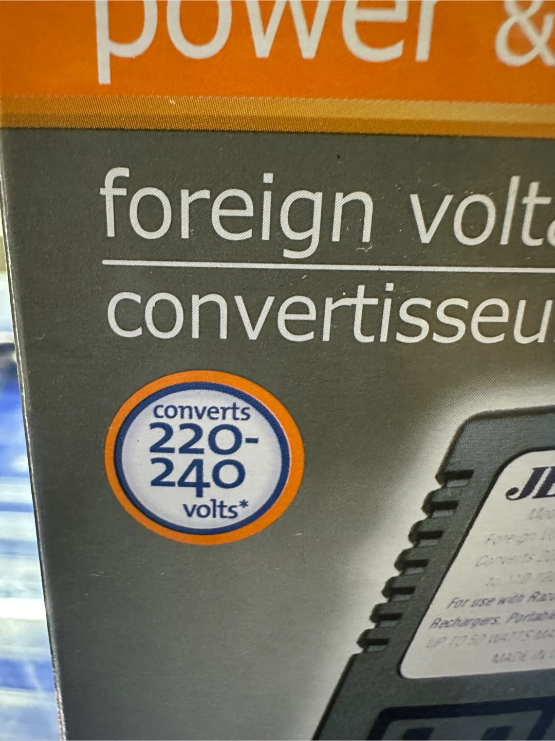 Jensen Foreign Voltage Converter - Like New!