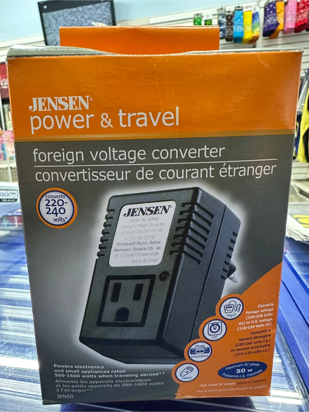 Jensen Foreign Voltage Converter - Like New! - photo 5