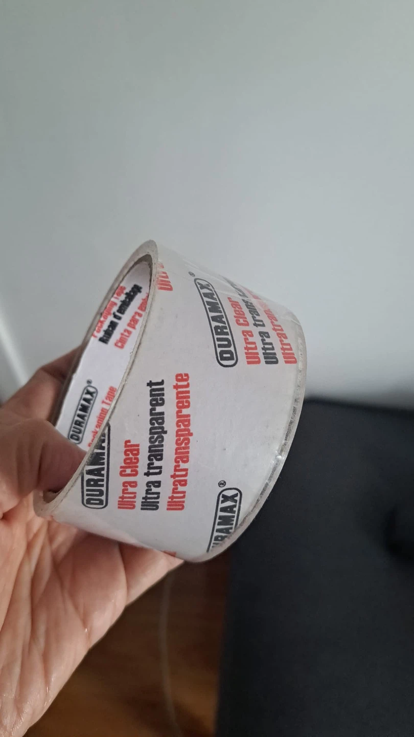Duramax Ultra Clear Packing Tape 🧡