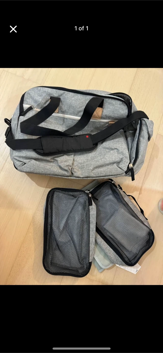 Skip Hop Diaper Bag with Packing Cubes