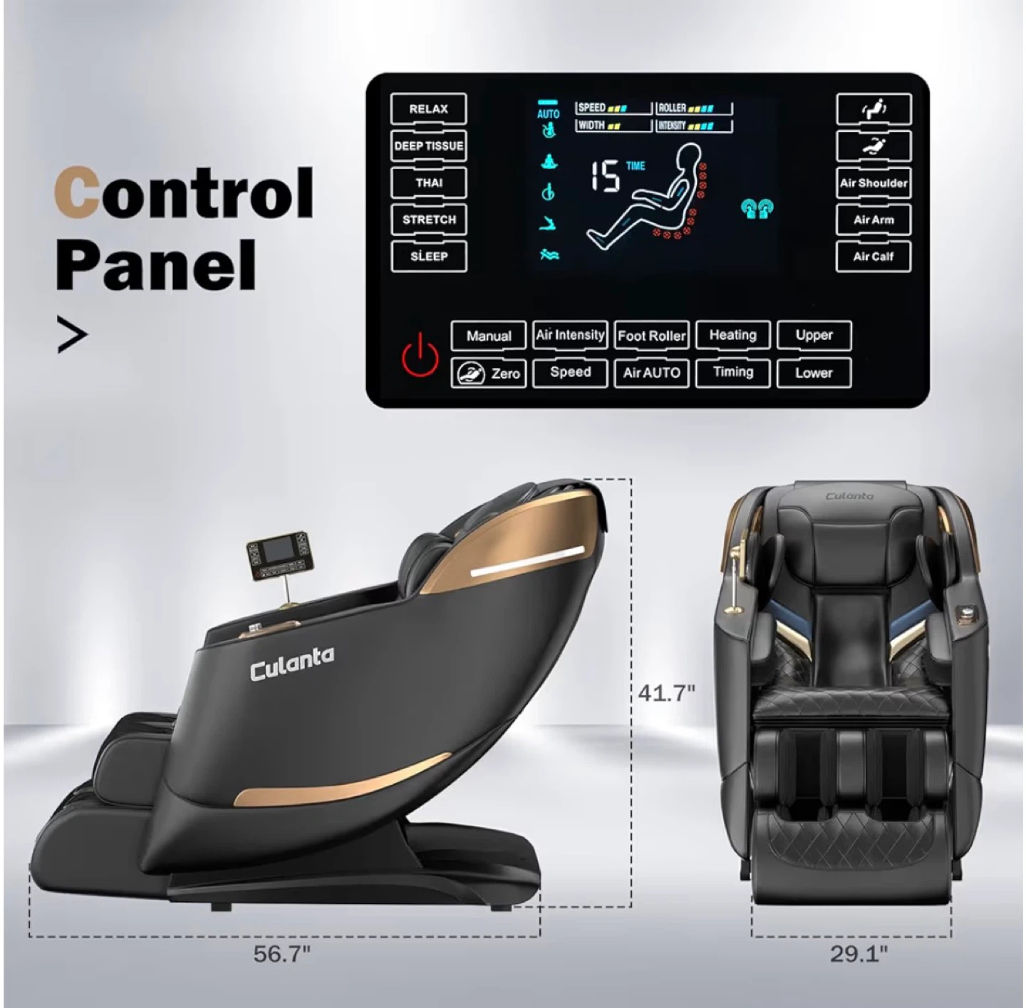 Culanta Massage Chair - Full Body Relaxation - photo 5