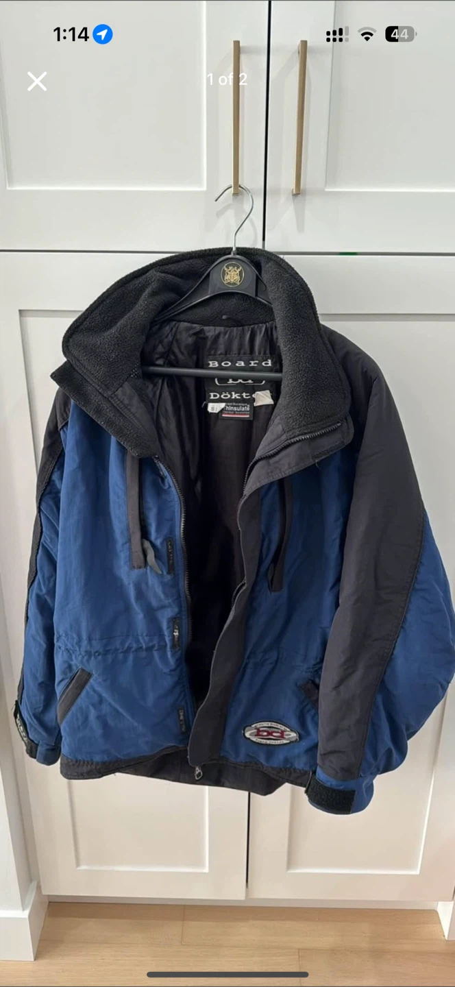 Board Dökter Blue & Black Jacket