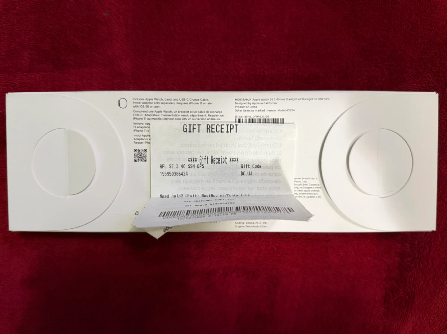 Apple Watch SE 3 40mm Starlight (New) - photo 3