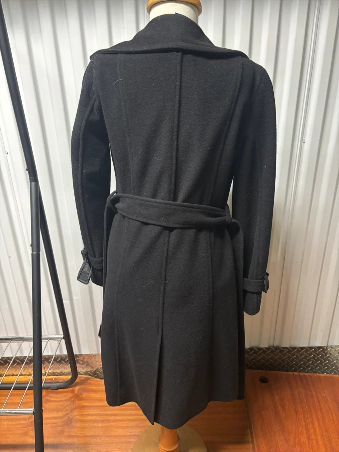 Juvin & Jeans Co. Black Wool Coat Size 55 - photo 2