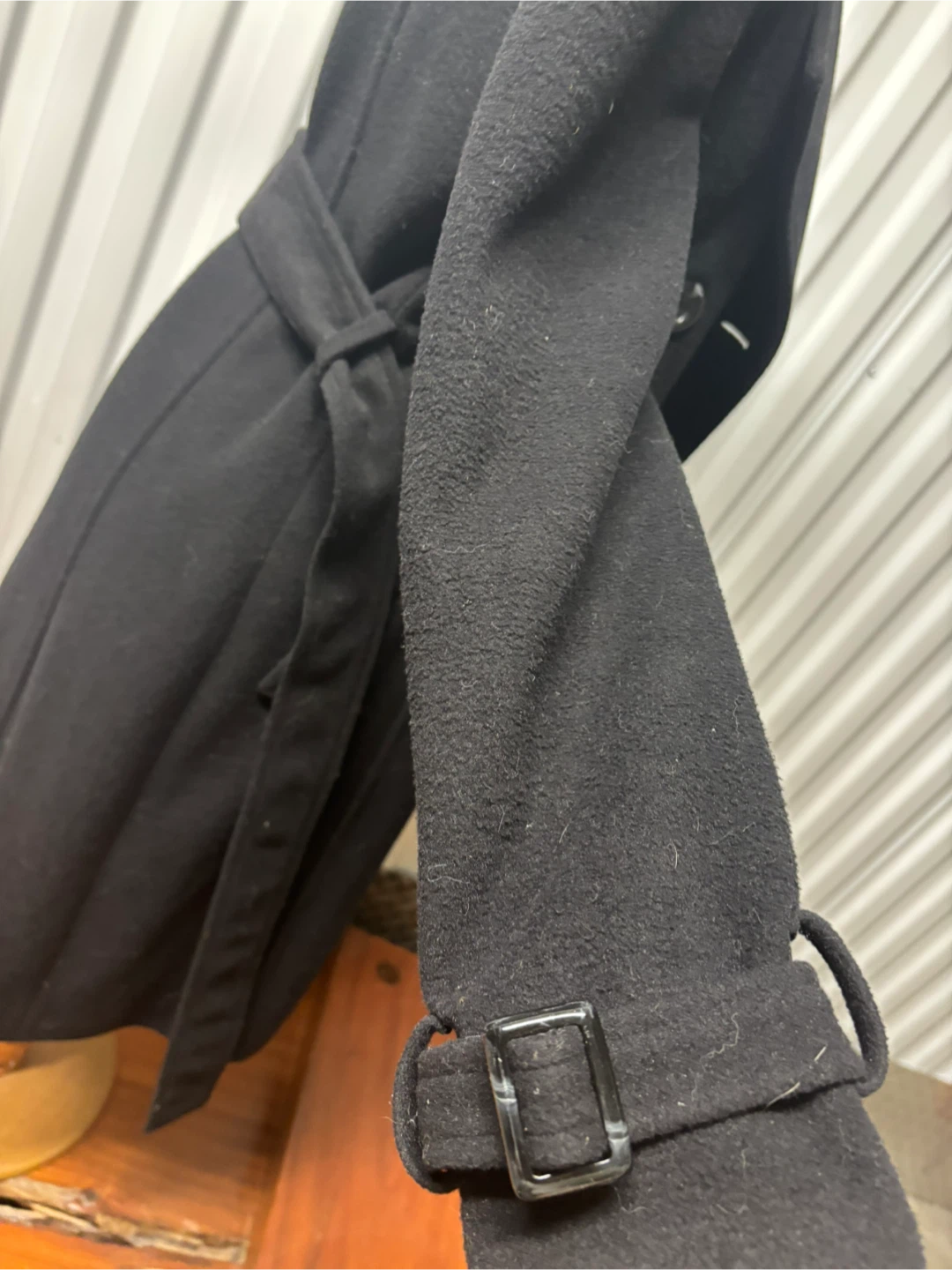 Juvin & Jeans Co. Black Wool Coat Size 55 - photo 4