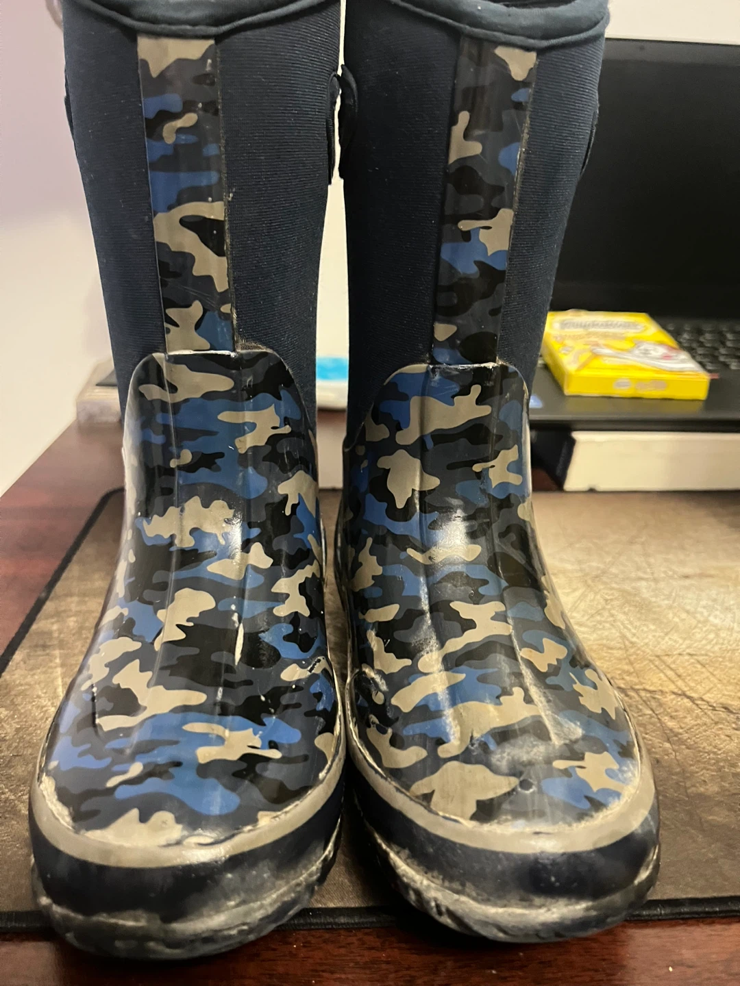 Bogs Kids' Rain Boots - Size 1 - Camo